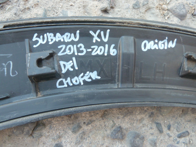 Moldura paso rueda subaru xv 2013 2016 delantera chofer daños - Imagen 2