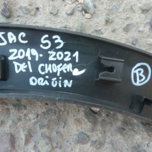 Moldura paso rueda jac s3 2019 2021 delantera chofer