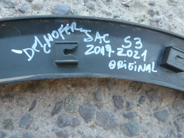 Moldura paso rueda jac s3 2017 2021 delantera chofer daños - Imagen 4