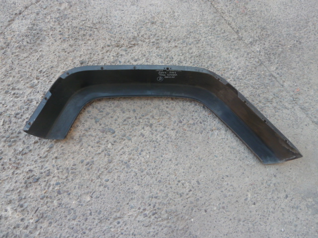 Moldura paso rueda jeep wrangler 2007 2017 trasera chofer - Imagen 2