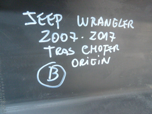 Moldura paso rueda jeep wrangler 2007 2017 trasera chofer - Imagen 3