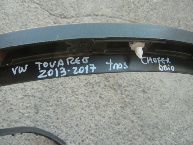 Moldura paso rueda vw touareg 2013 2017 trasera chofer daños - Imagen 4