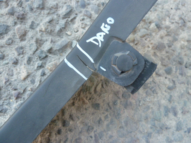 Moldura paso rueda cx5 2012 2016 trasera chofer daños - Imagen 5