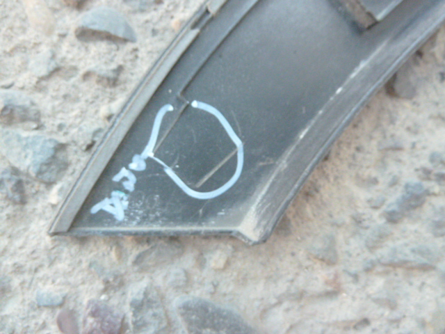 Moldura paso rueda s-cross s cross 2015 2022 trasera chofer daños - Imagen 4