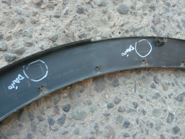 Moldura paso rueda qashqai j11 2015 2022 trasera copiloto daños - Imagen 4