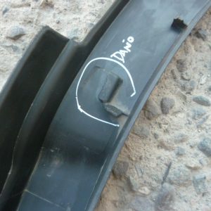 Moldura paso rueda qashqai j11 2015 2022 trasera copiloto daños