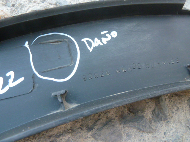 Moldura paso rueda qashqai j11 2015 2022 trasera copiloto daños - Imagen 5