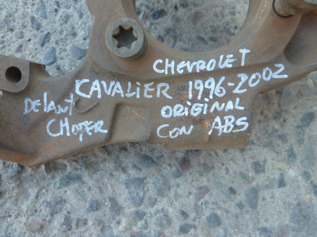 Muñon Chevrolet cavalier c/abs 1996 2002 delantera chofer usado - Imagen 3