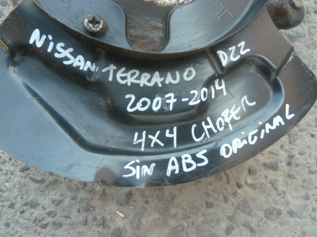 Muñon nissan terrano 4x4 d22 2007 2014 s/abs del chofer usado - Imagen 3