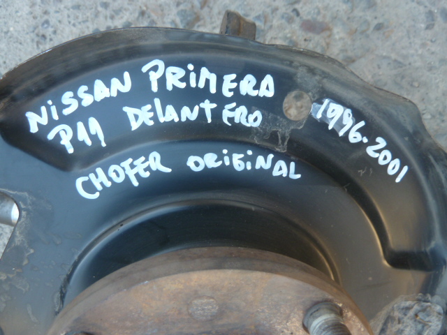 Muñon nissan primera p11 1996 2001 delantero chofer usado - Imagen 2