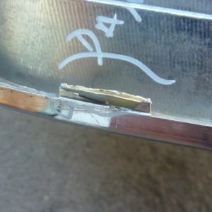 Mascara ford explorer xlt 2007 2010 cromada con daños