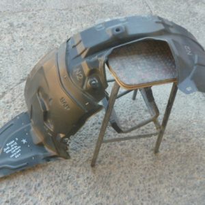 Guardafango mazda 3 2011 2012 delantero copiloto daño