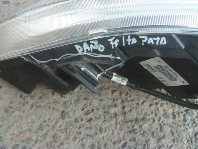 Foco optico nissan tiida 2011 2016 copiloto daños - Imagen 3