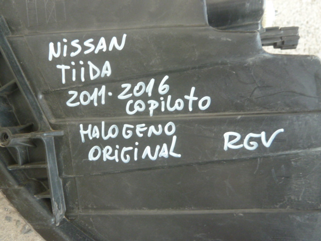 Foco optico nissan tiida 2011 2016 copiloto daños - Imagen 4