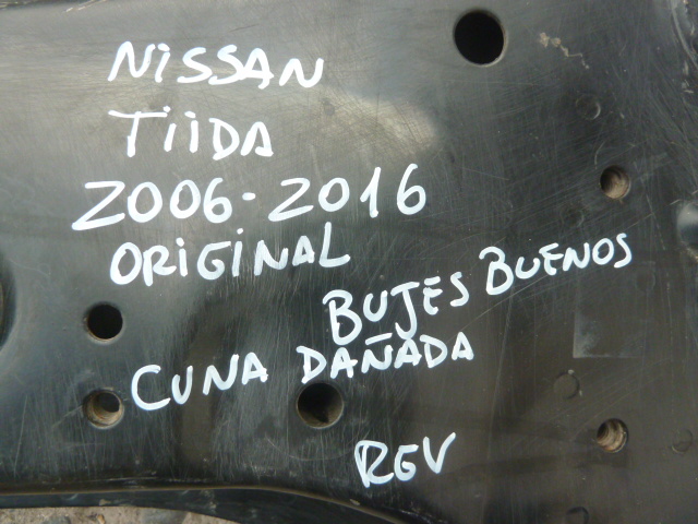 Cuna motor subchasis semichasis tiida 2006-16 solo bujes buenos - Imagen 5