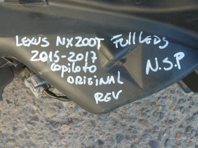 Foco optico lexus nx200t 2015 2016 2017 copiloto full leds - daños - Imagen 6