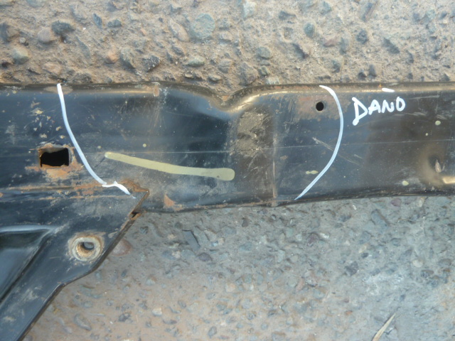 Cuna motor subchasis semichasis opel vectra 1997 2002 daños - Imagen 3