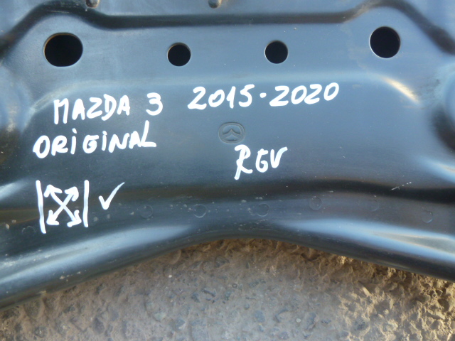 Cuna motor subchasis semichasis mazda 3 2015 2020 daños - Imagen 4