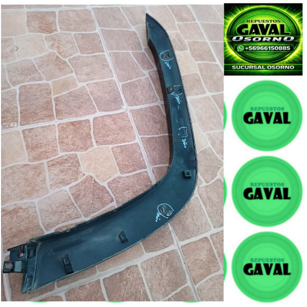 Moldura paso rueda 4runner limited 2010 2023 del copiloto daño RgvO - Imagen 5