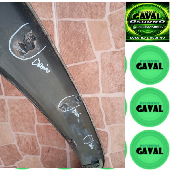 Moldura paso rueda 4runner limited 2010 2023 del copiloto daño RgvO - Imagen 3