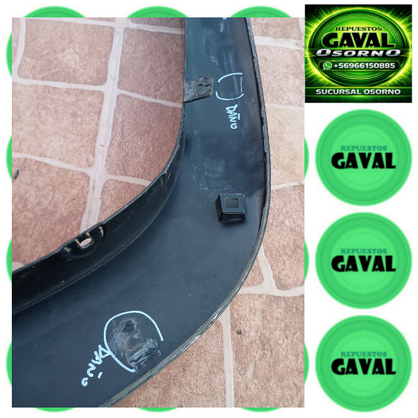 Moldura paso rueda 4runner limited 2010 2023 del copiloto daño RgvO - Imagen 4