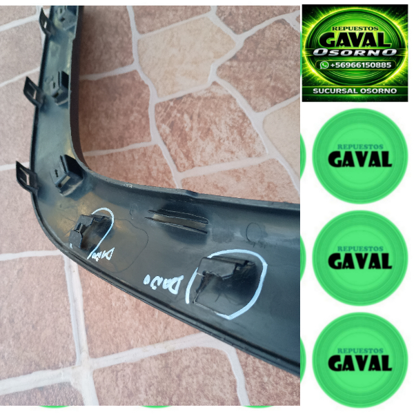 Moldura paso rueda compass 2019 2023 delanter chofer daño RgvO - Imagen 3