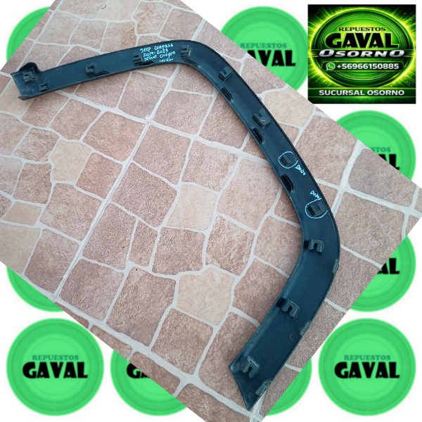Moldura paso rueda compass 2019 2023 delanter chofer daño RgvO - Imagen 4
