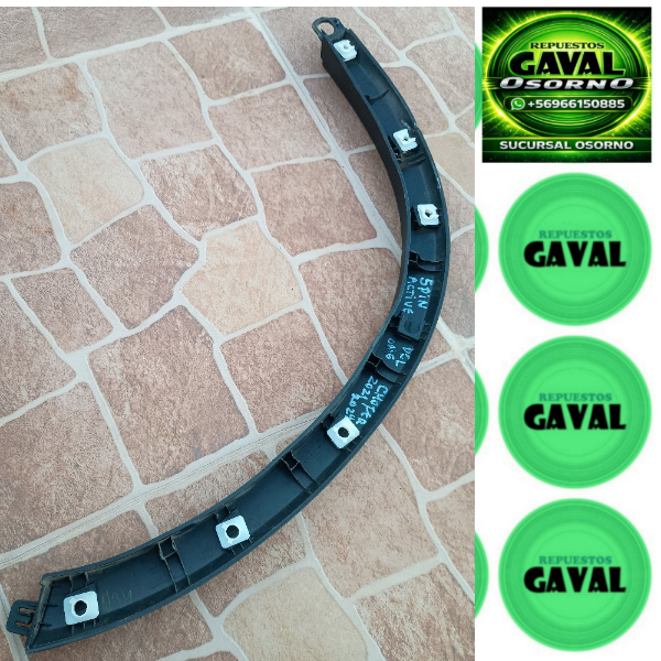 Moldura paso rueda spin active 2021 2024 delantera chofer RgvO - Imagen 3
