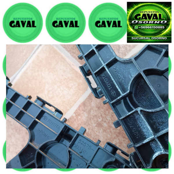 Soporte mensula toyota yaris sedan 2019 2022 par traseras RgvO - Imagen 3