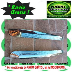 Moldura cromado parachoque kia rio 4 sedan 2016 par envio gratis RgvO