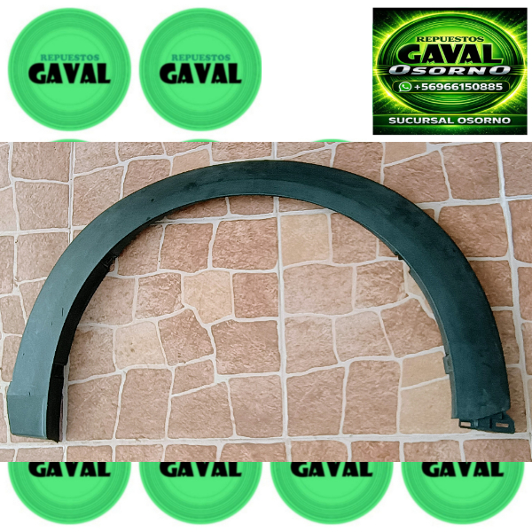 Moldura paso rueda mazda cx3 2016 2022 delant chofer daños RgvO