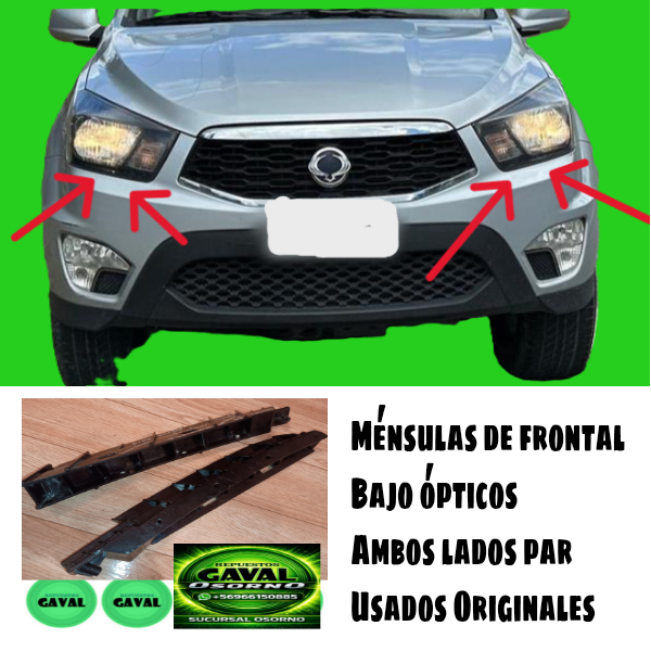 Soporte mensula ssangyong actyon 2013 2021 de frontal par RgvO