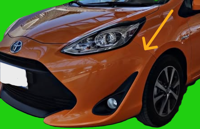 Soporte mensula toyota prius c 2018 2020 chofer daño RgvO - Imagen 4