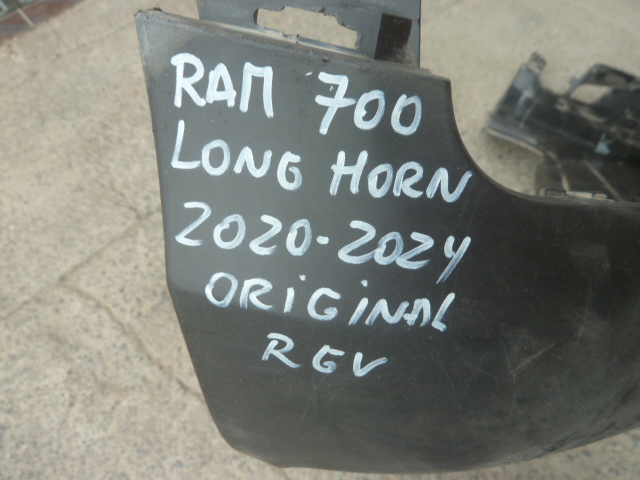 Parachoque ram 700 ram700 long horn 2020 2024 inferior delantero daños - Imagen 3