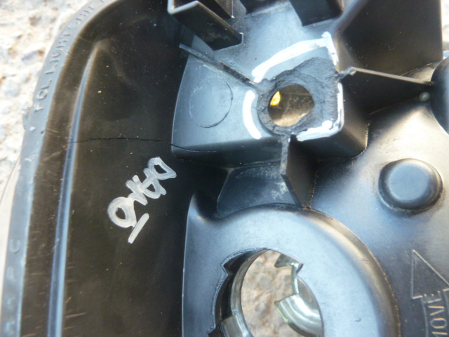 Foco optico dodge ram 1500 ram1500 2003 2005 chofer daños - Imagen 5
