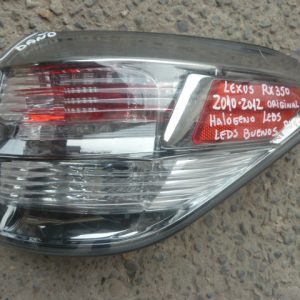 Foco lexus rx350 rx 350 2010 2012 halog/leds trasero chofer daño