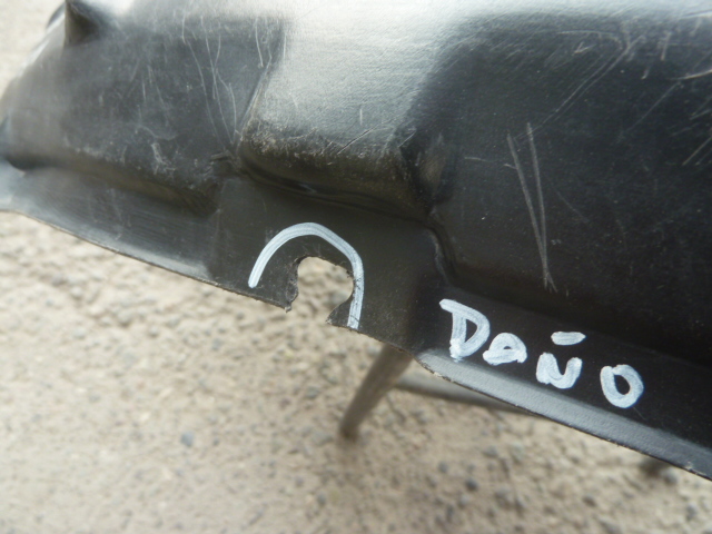 Guardafango sentra 2 b14 1996 2000 delantero chofer daños - Imagen 5