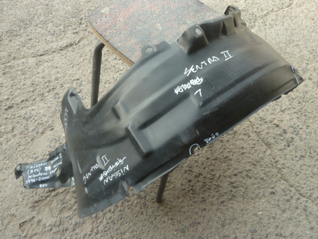 Guardafango sentra 2 b14 1996 2000 delantero chofer daños