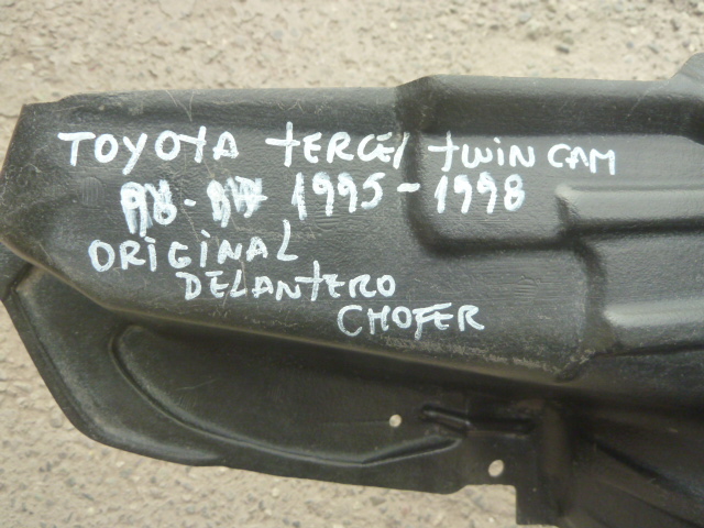 Guardafango tercel twin cam 1995 2000 delantero chofer daños - Imagen 3