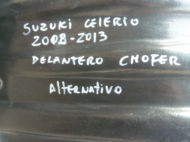 Guardafango suzuki celerio 2008 2013 delantero chofer daños - Imagen 3