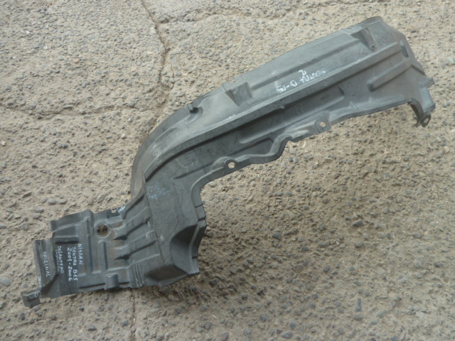Guardafango nissan sentra b15 2001 2006 delantero copiloto daño
