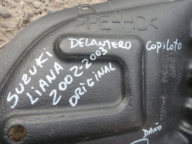Guardafango suzuki liana 2002 2003 delantero copiloto daño - Imagen 6