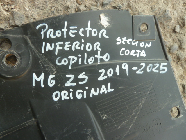protector guardafango mg zs 2019 2025 inferior copiloto - Imagen 3