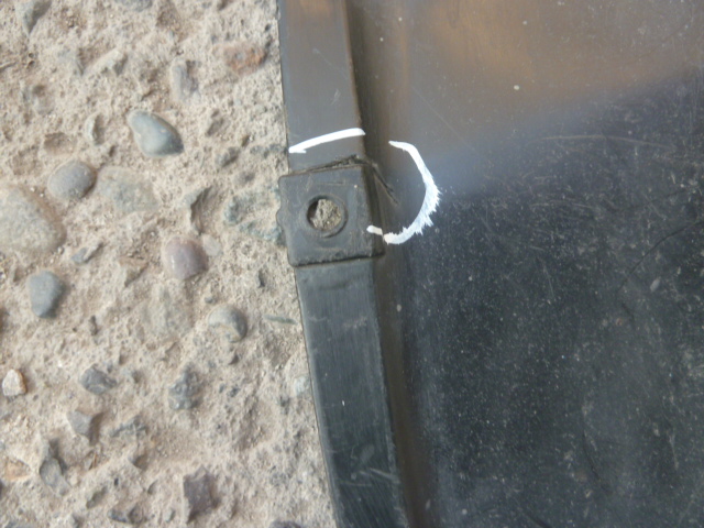 Guardafango toyota rav4 2007 2011 trasero copiloto daños - Imagen 4