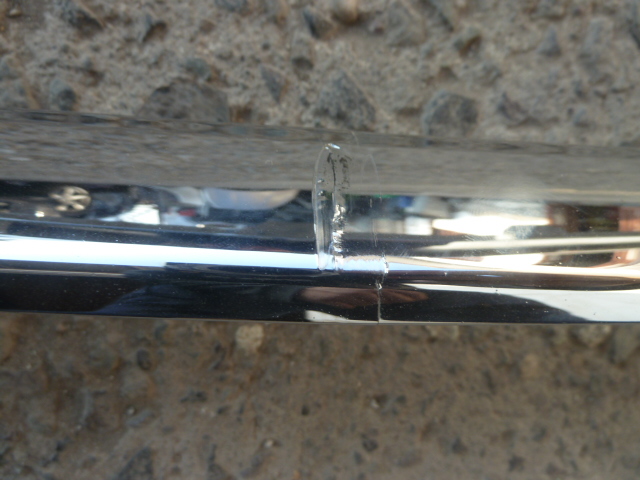 Moldura bisel colorado 2019 2020 cromado inferior mascara daños - Imagen 4