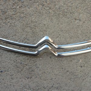 Moldura bisel citroen c3 2014 2015 cromado de mascara daños