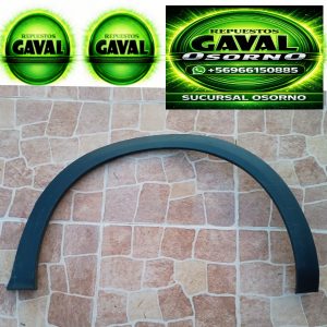 Moldura paso rueda citroen ds3 2020 2024 del copiloto daño RgvO