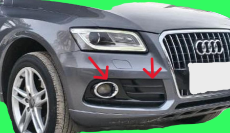Moldura bisel tapa neblinero audi q5 2013 2016 par daño RgvO - Imagen 3