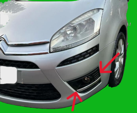 Moldura bisel neblinero citroen grand c4 picasso 2011 2014 chofer RgvO - Imagen 4
