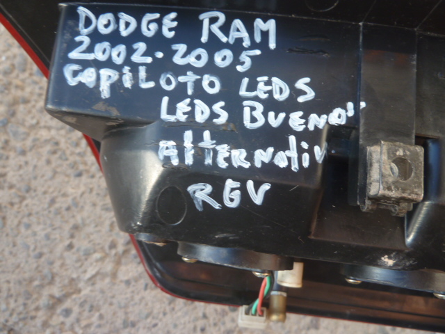Foco dodge ram 2002 2005 leds trasero copiloto alternativo daños - Imagen 4